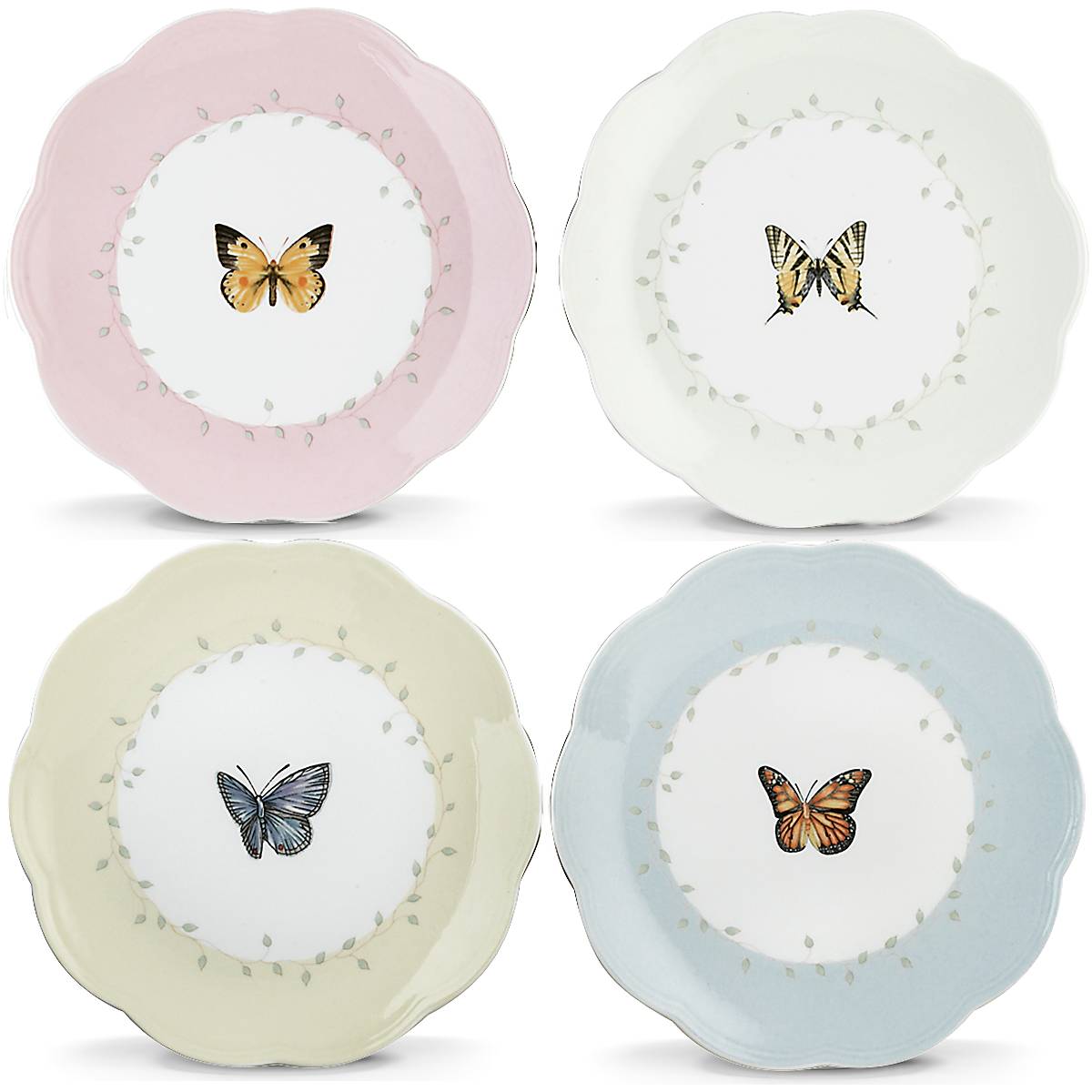 Lenox Westmore Butterfly Meadow 4-Piece Dessert Set - Image 2