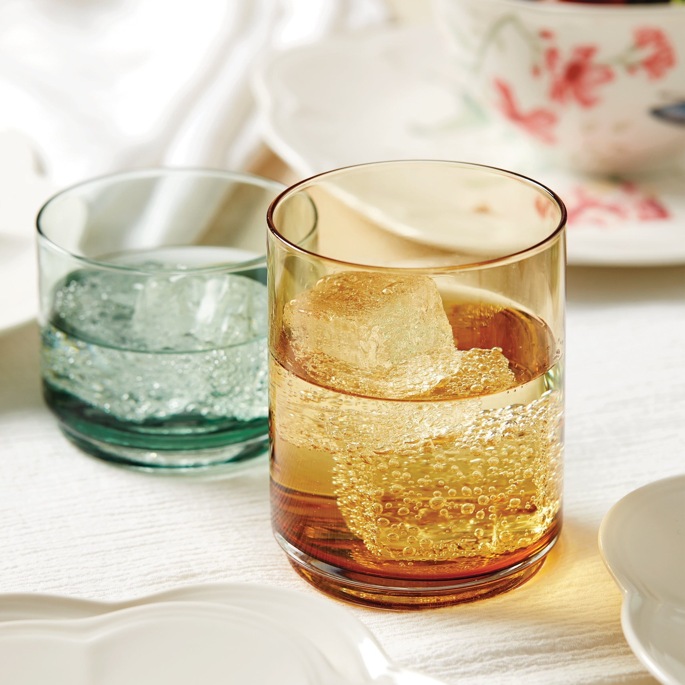 Lenox Westmore Tuscany Classics Stackable Green Short Glasses, Set of 4 - Image 9