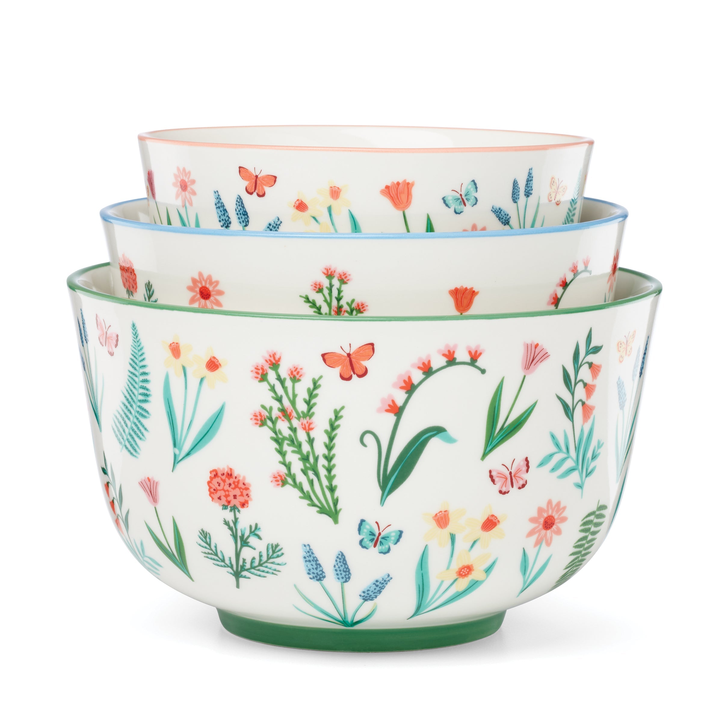 Lenox Westmore First Blooms 3-Piece Nesting Bowl Set - Image 3