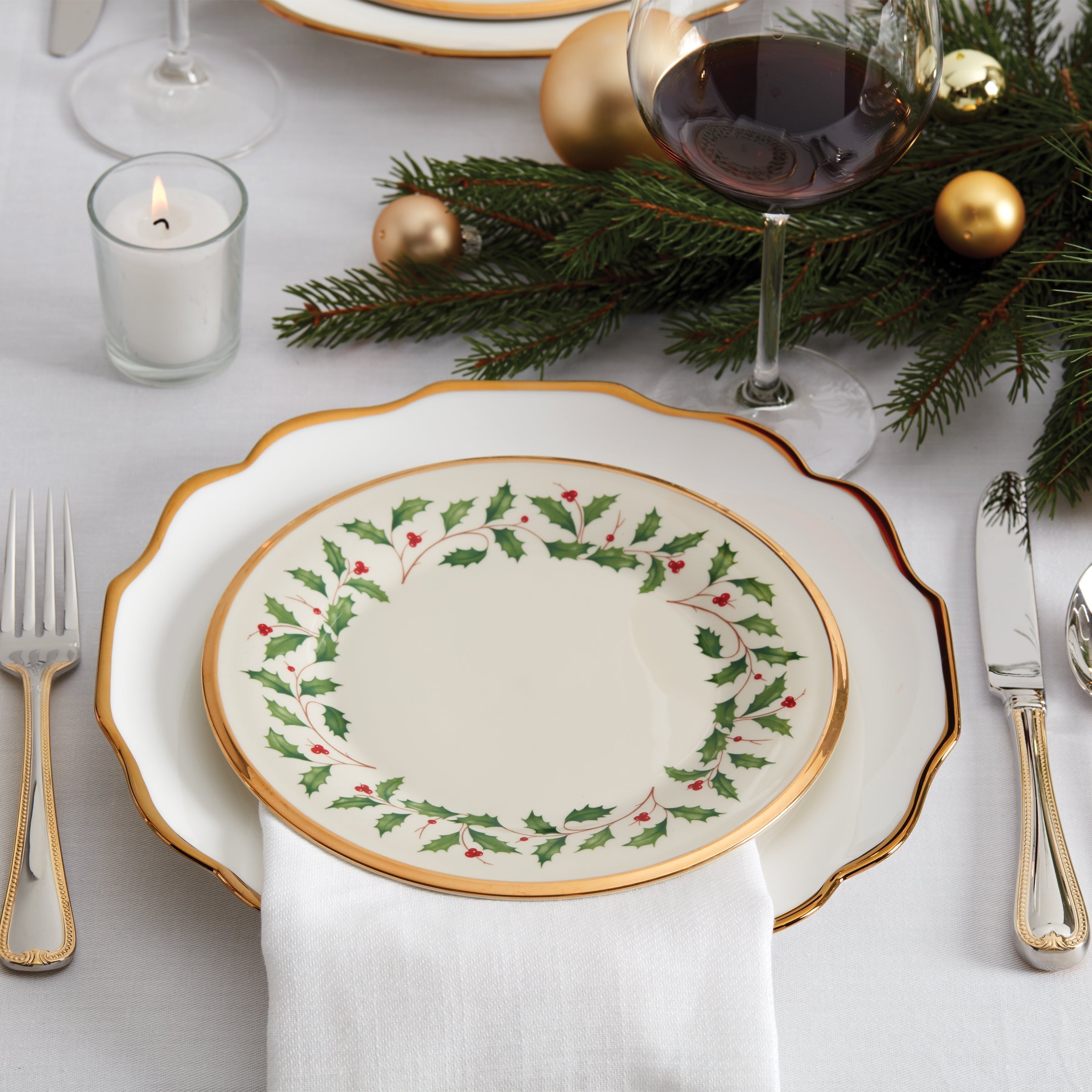 Lenox Westmore Holiday Salad Plate - Image 6