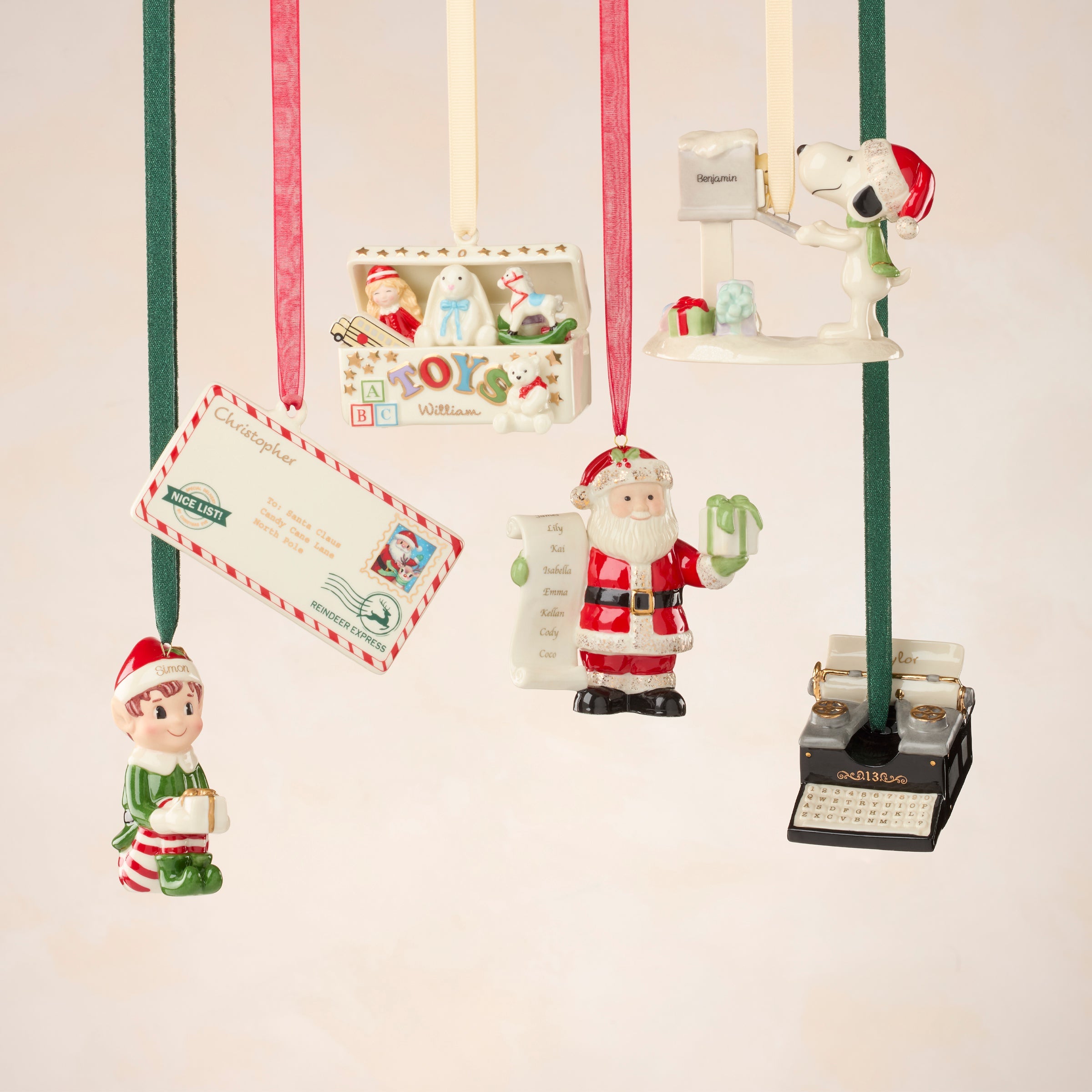 Lenox Westmore Personalized Toy Chest Ornament - Image 5