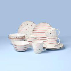 Lenox Westmore Garnet Bay 12-Piece Dessert Set