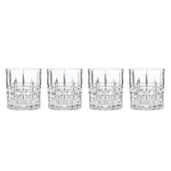 Lenox Westmore Apollo Double Old Fashion Glasses, Set of 4