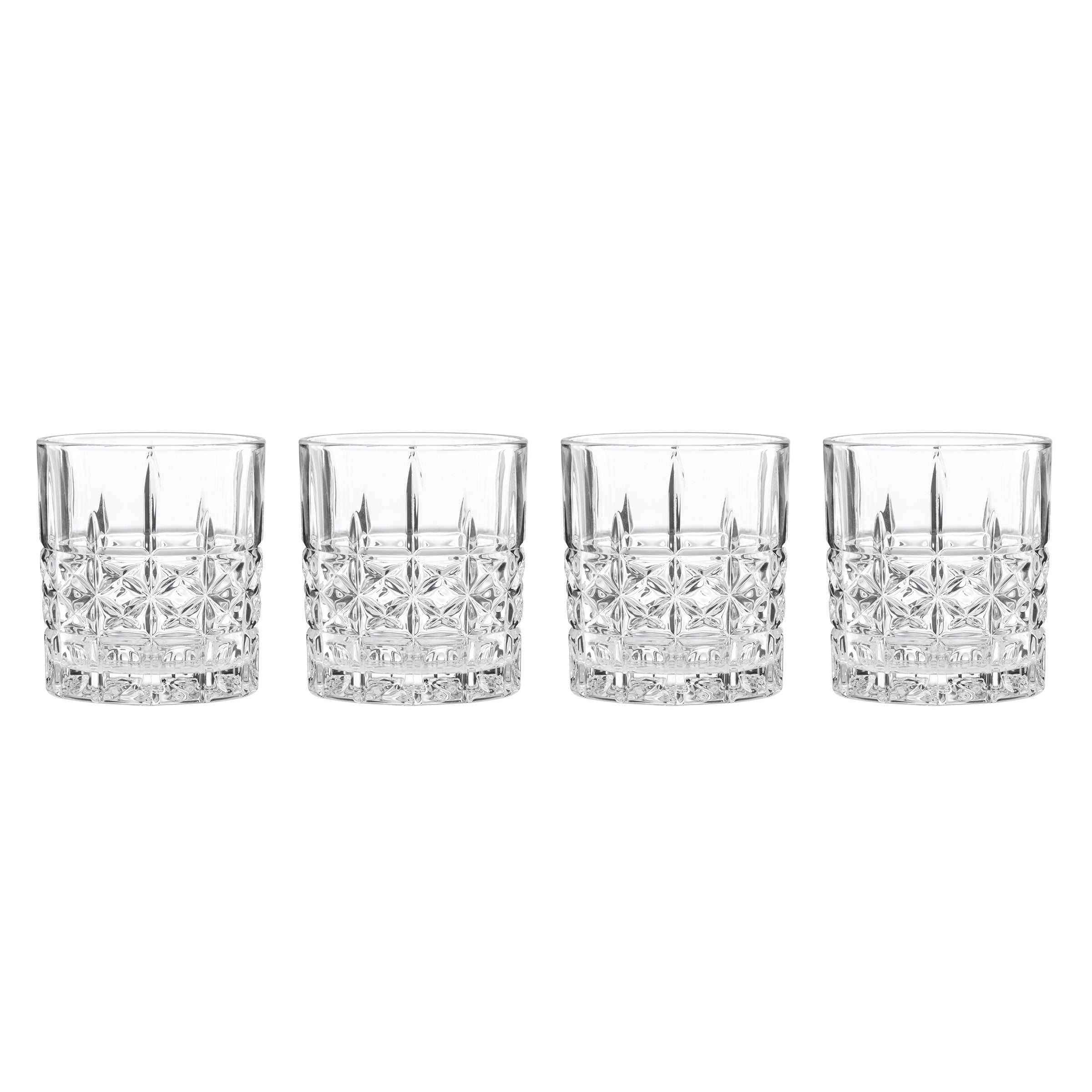 Lenox Westmore Apollo Double Old Fashion Glasses, Set of 4