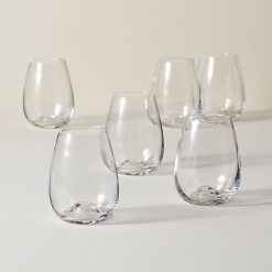 Lenox Westmore Tuscany Classics Stemless Wine Glasses, Set of 6
