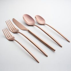Lenox Westmore Gaze Copper Mirror 20-Piece Flatware Set