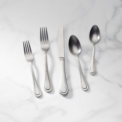 Lenox Westmore Textured Neutrals 24-Piece Flatware Set