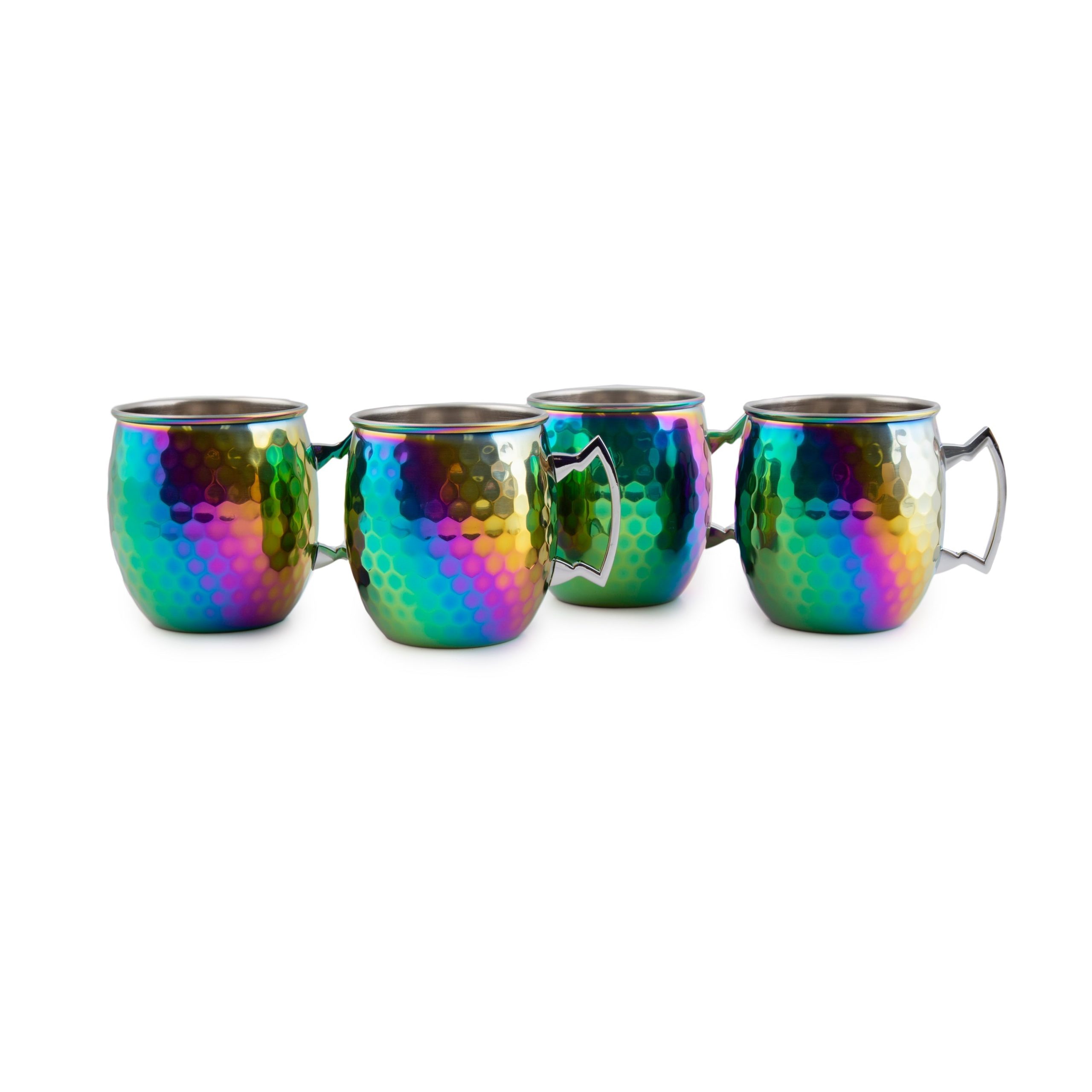 Lenox Westmore Hammered Rainbow Moscow Mule Mugs, Set of 4 - Image 3