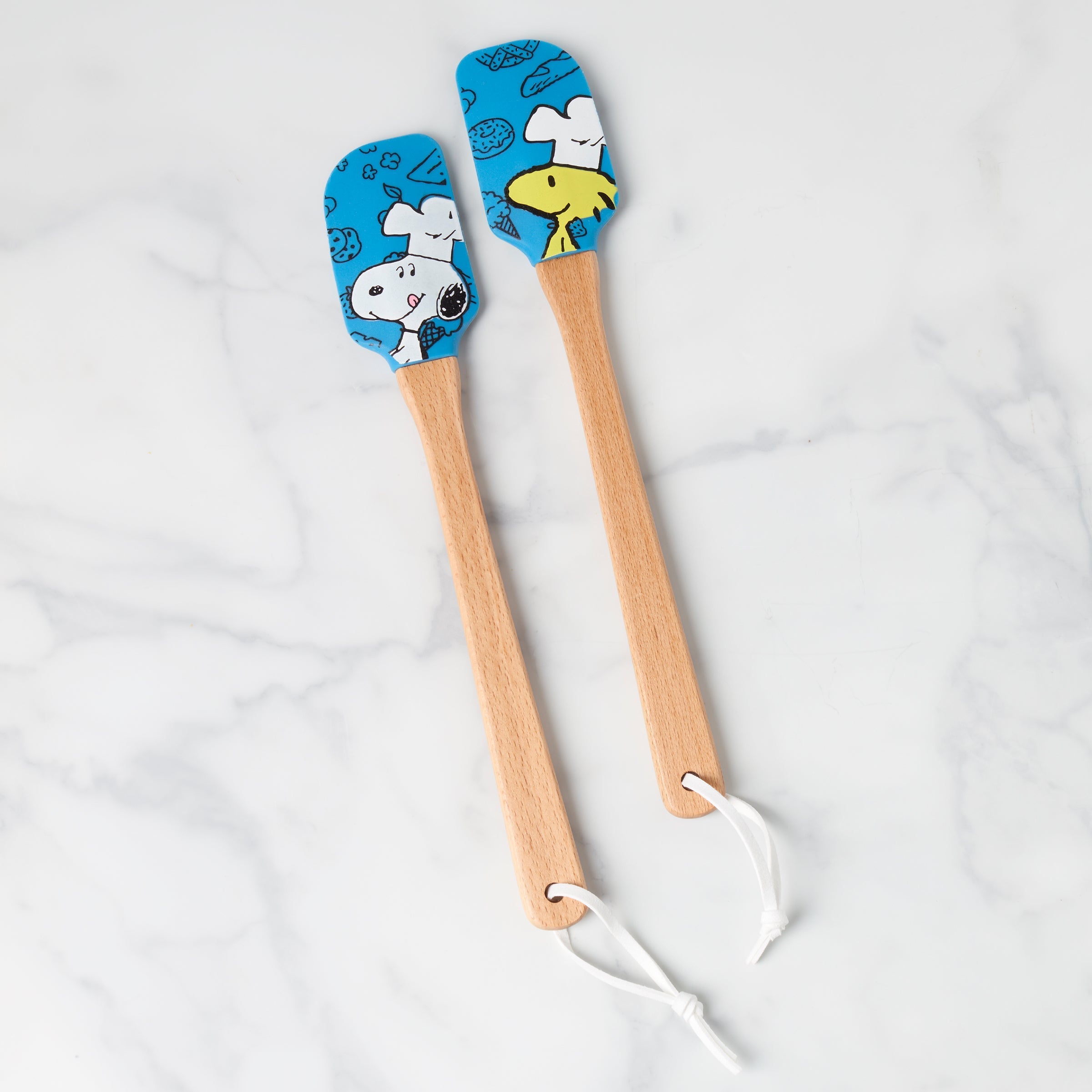 Lenox Westmore Chef Snoopy Blue Spatulas, Set of 2