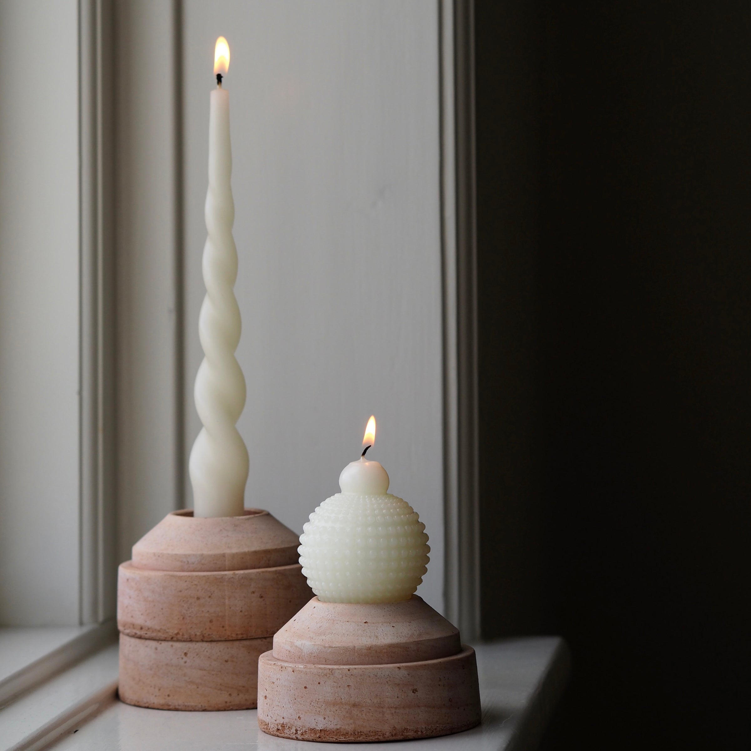 Lenox Westmore Hoff Raw Rosa Candleholder - Image 3