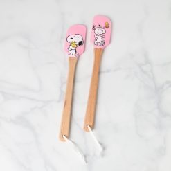 Lenox Westmore Chef Snoopy Pink Spatulas, Set of 2