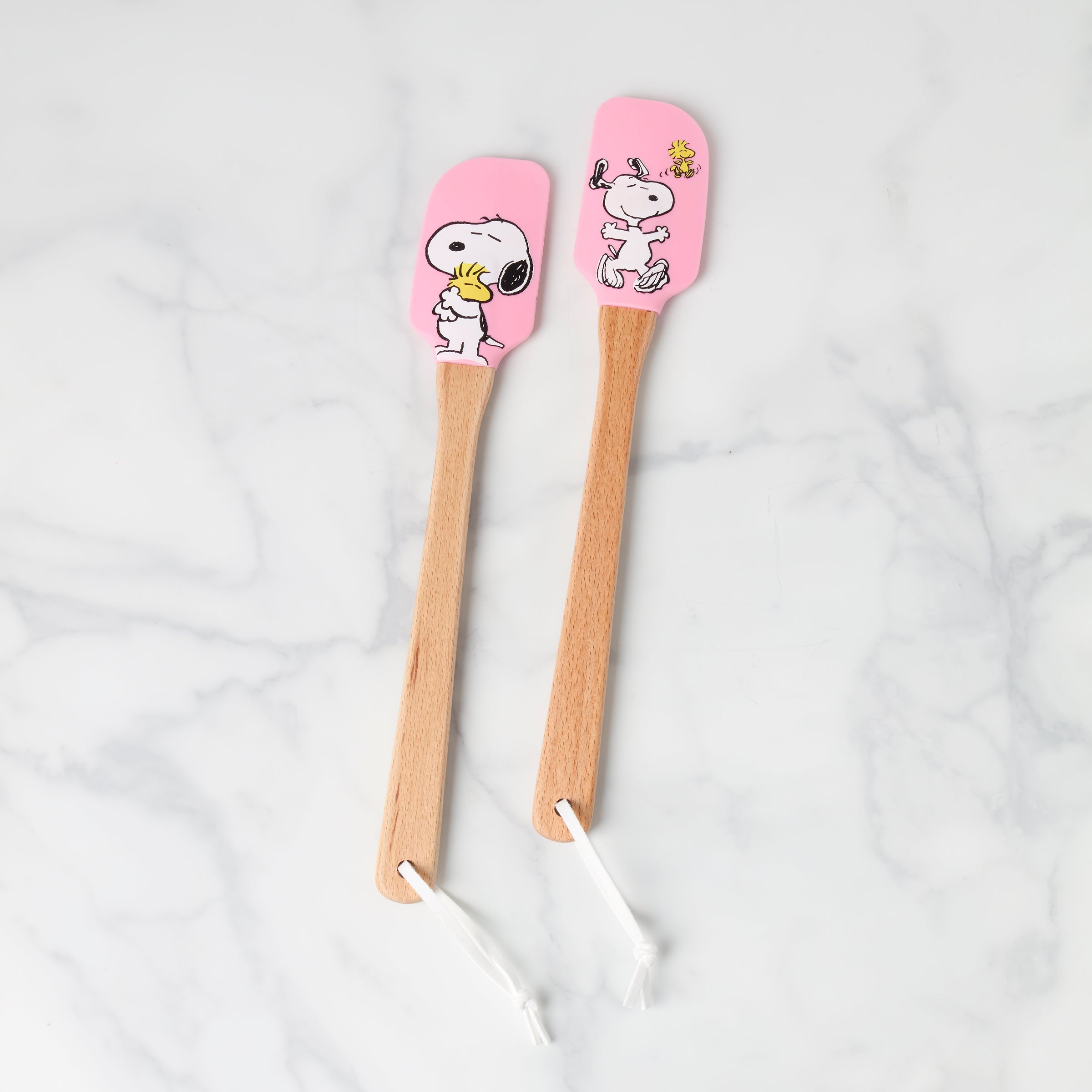 Lenox Westmore Chef Snoopy Pink Spatulas, Set of 2
