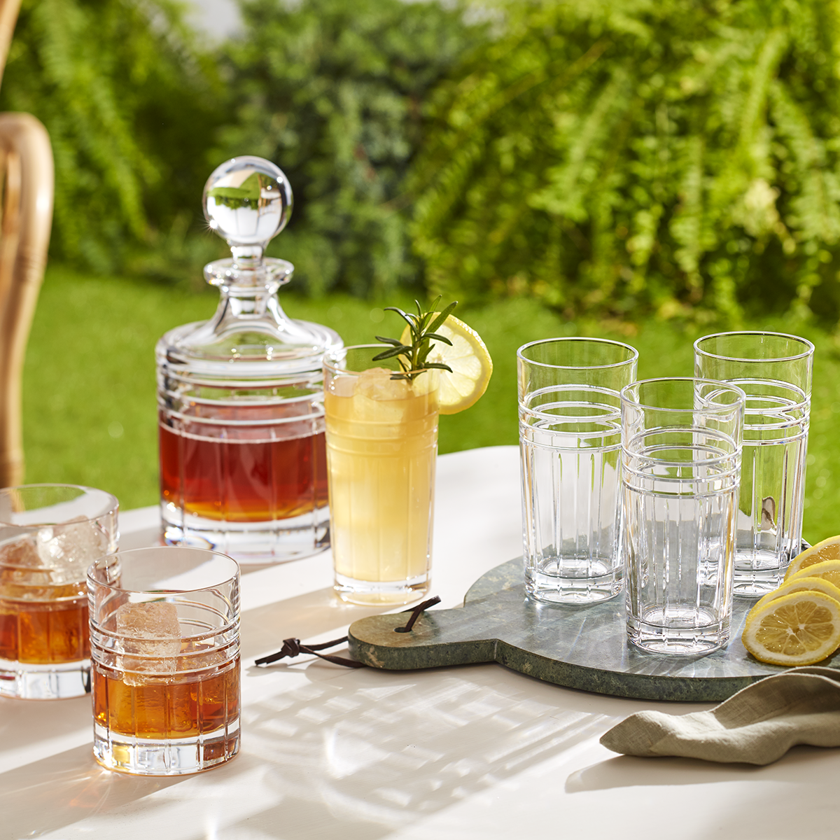 Lenox Westmore Tempo Crystal Double Old Fashion Glasses, Set of 4 - Image 2