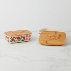 Lenox Westmore Floral Fields 2-Piece Container Set