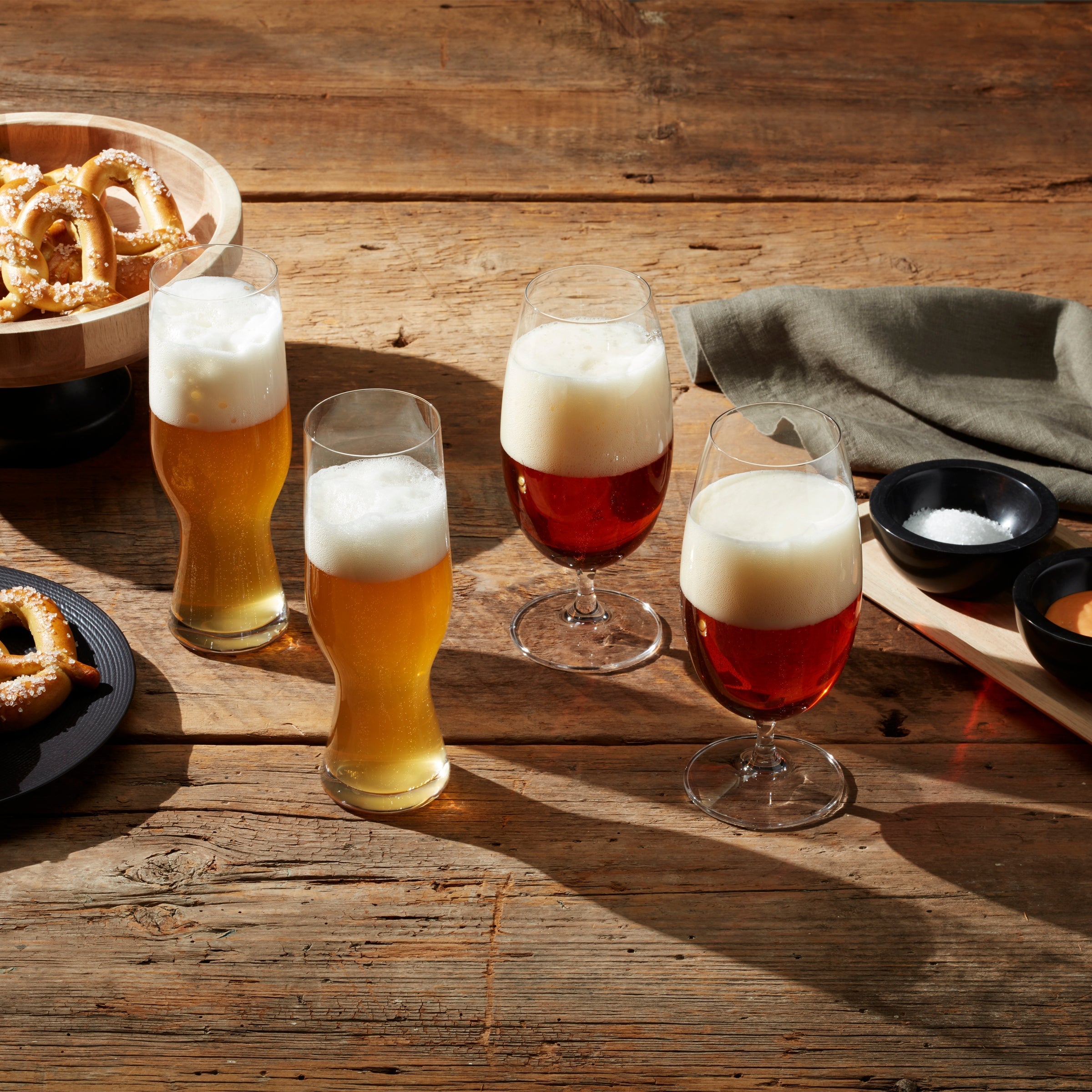 Lenox Westmore Tuscany Classics Assorted Beer Glasses, Set of 4 - Image 2