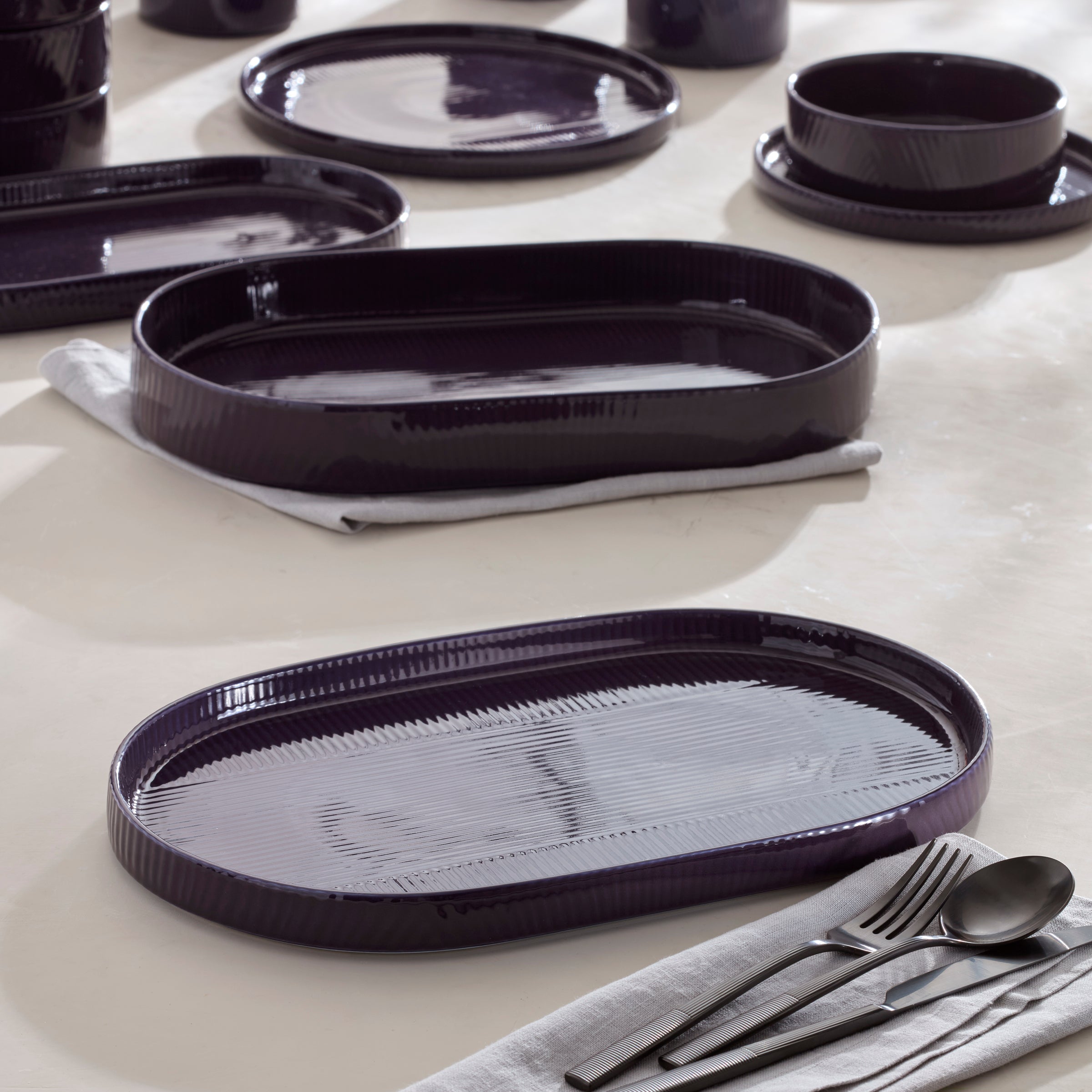 Lenox Westmore Modulus Nightshade 2-Piece Serving Set - Image 3