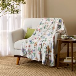 Lenox Westmore Butterfly Meadow Throw Blanket