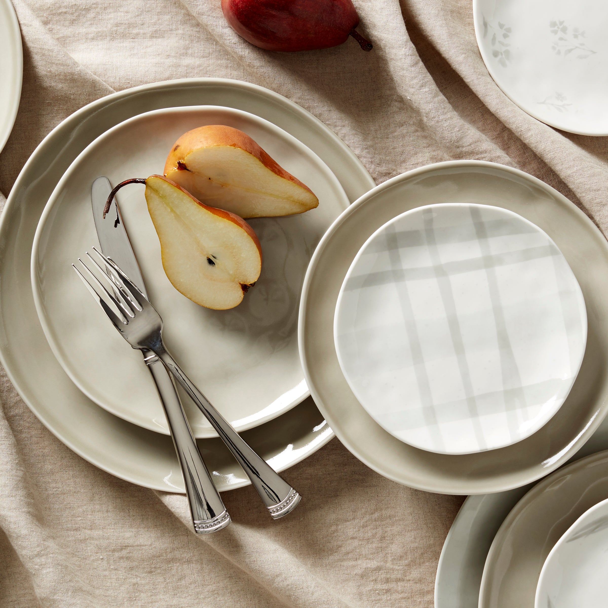 Lenox Westmore Bay Colors Grey Accent Plates, Set of 4 - Image 2