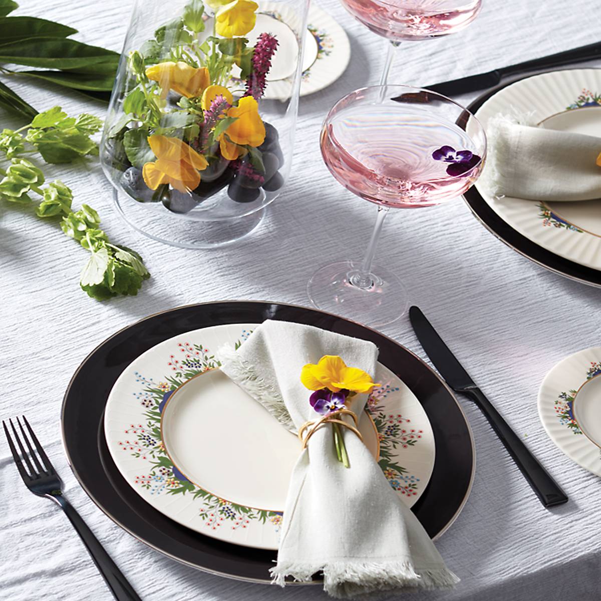 Lenox Westmore Colebrook Onyx 5-Piece Place Setting - Image 6
