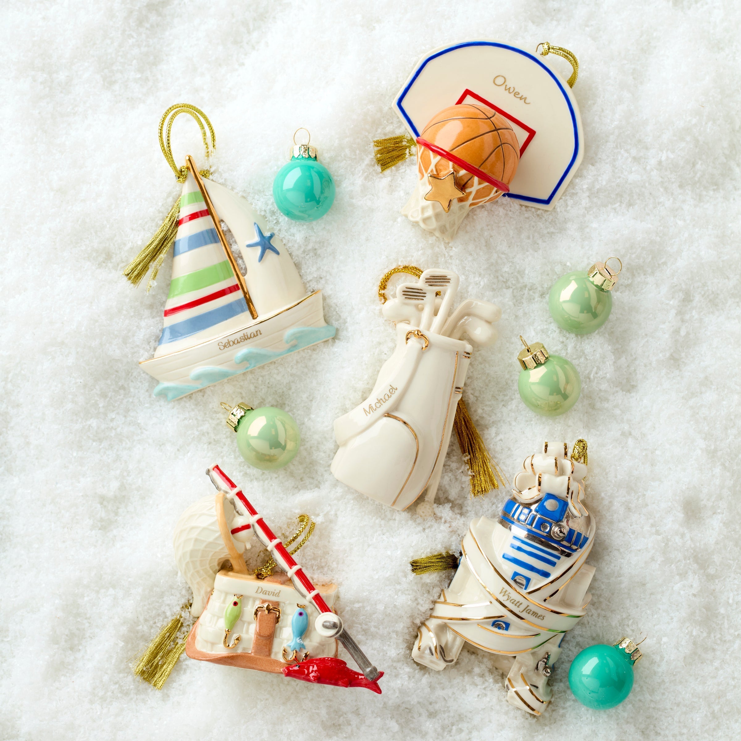 Lenox Westmore Personalized Sailboat Ornament - Image 4