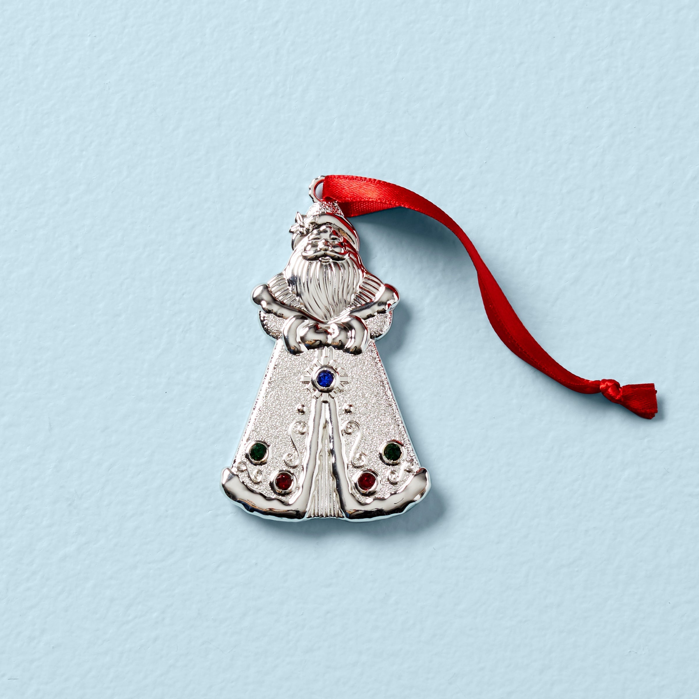 Lenox Westmore Jeweled Santa Charm Ornament