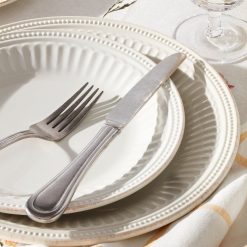 Alternative view of Lenox Westmore French Perle Groove White 24-Piece Dinnerware Set
