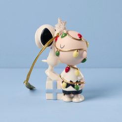 Alternative view of Lenox Westmore You're A Christmas Tree Charlie Brown Ornament