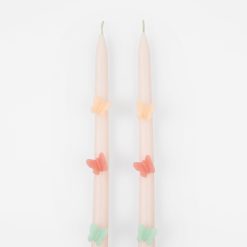 Alternative view of Lenox Westmore Butterfly Taper Candles, Set of 2