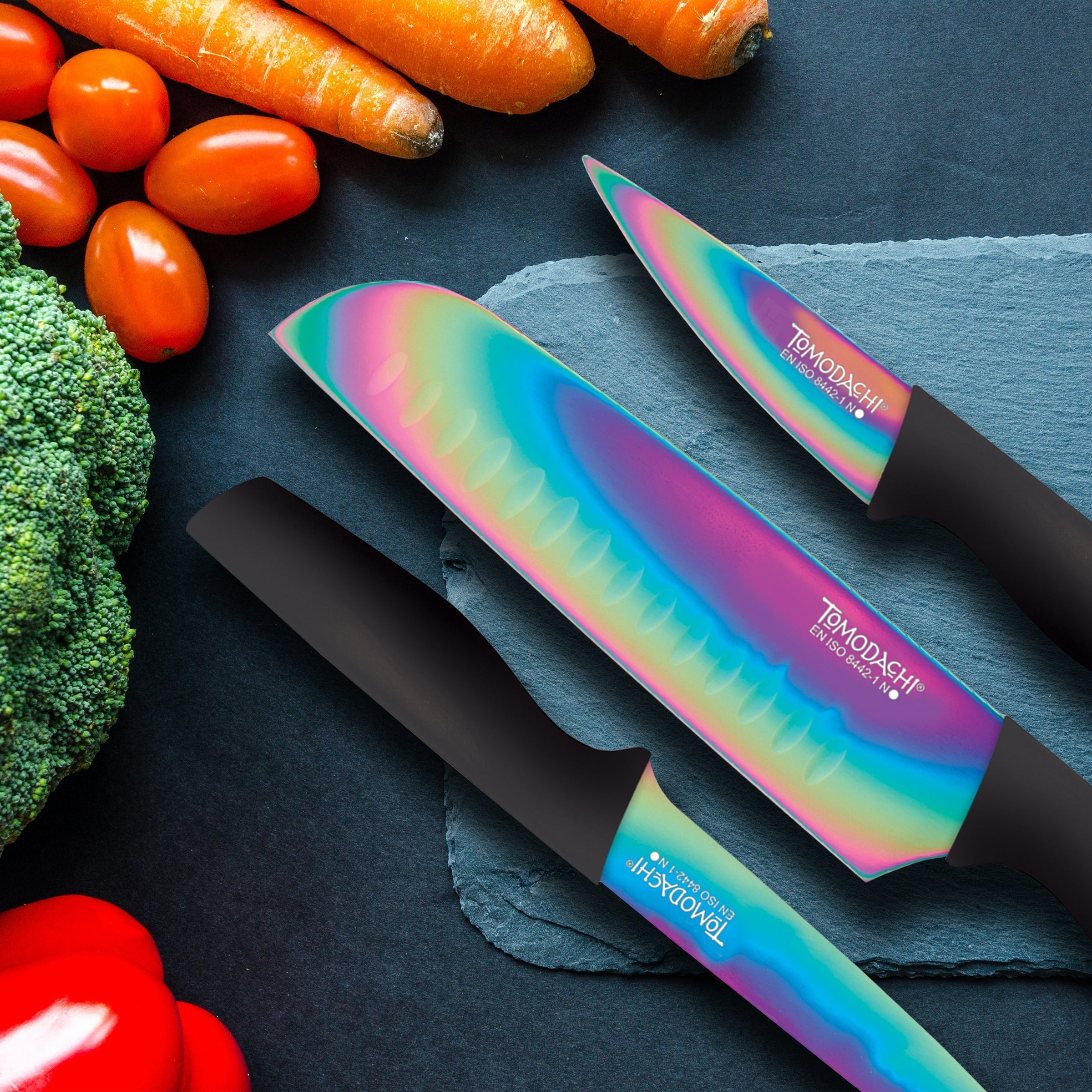 Lenox Westmore Rainbow Black 12-Piece Cutlery Set - Image 2