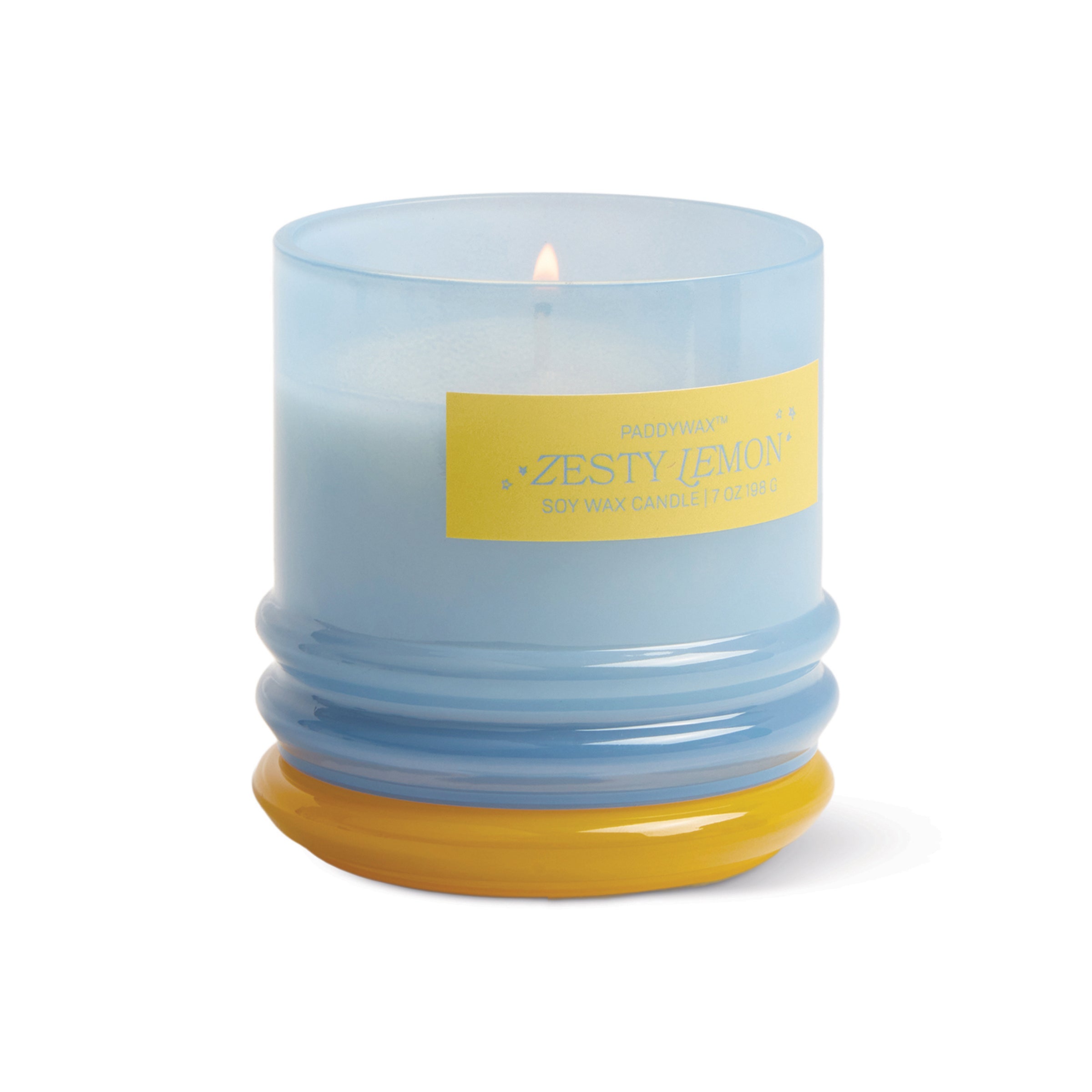 Lenox Westmore Stacked Zesty Lemon 7oz Candle - Image 2