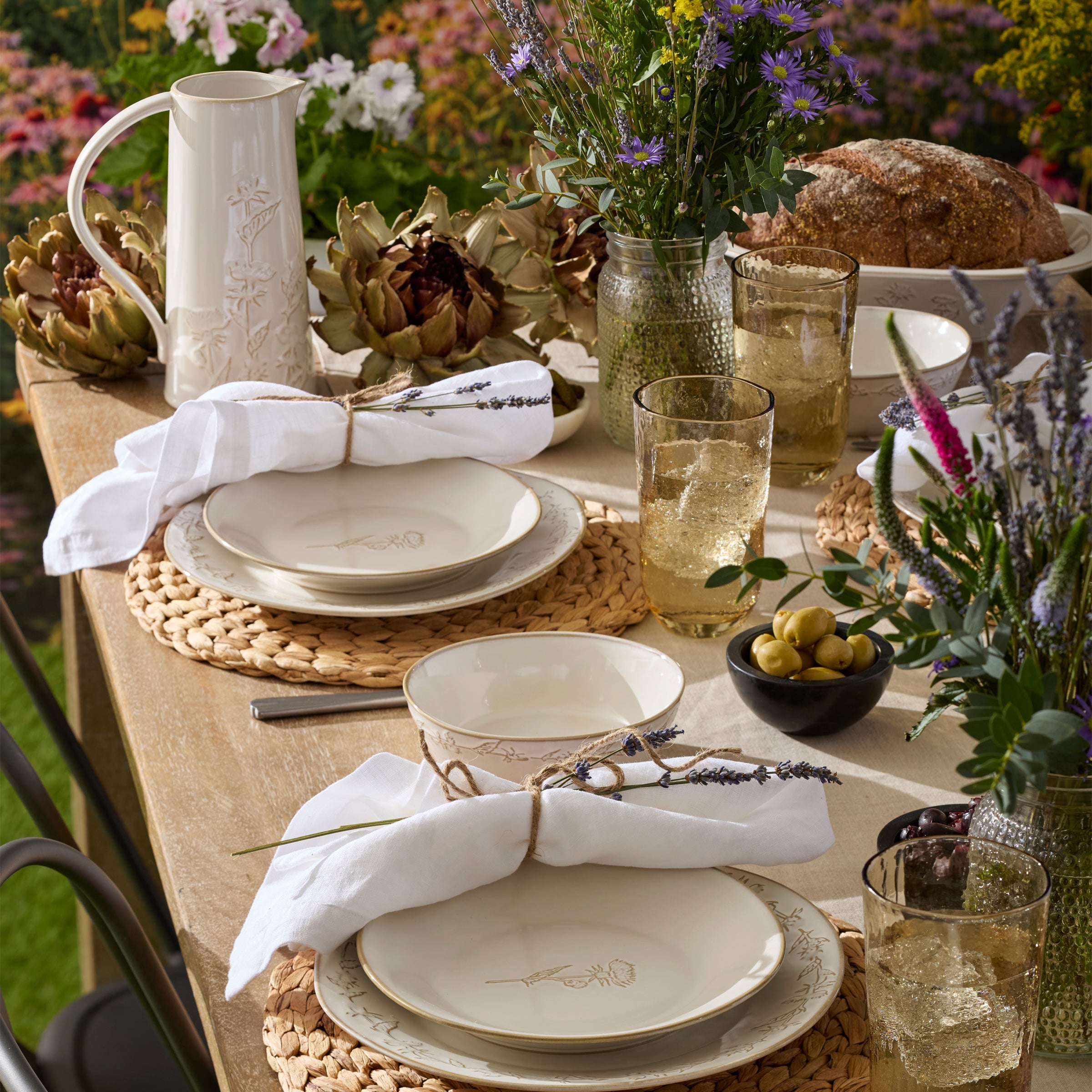 Lenox Westmore Homespun 16-Piece Dinnerware Set - Image 4