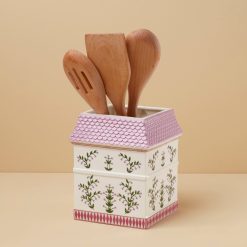 Alternative view of Lenox Westmore Lenox Spice Village Utensil Crock with Wood Utensils
