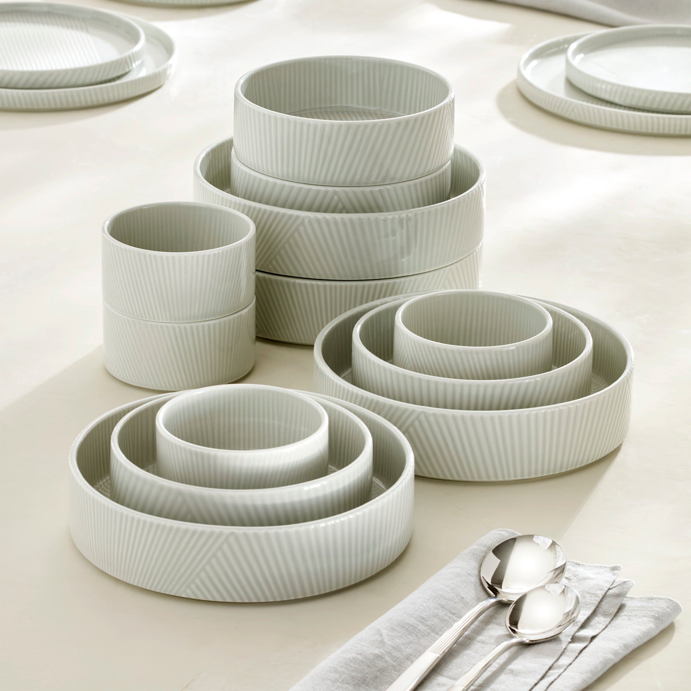 Lenox Westmore Modulus Vapor 12-Piece Bowl Set - Image 2
