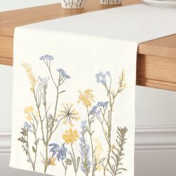 Lenox Westmore Wildflowers Border 14x90 Table Runner