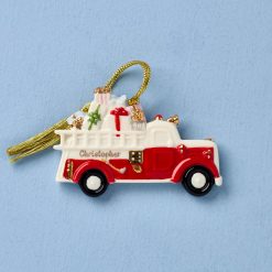 Lenox Westmore Personalized My Firetruck Ornament