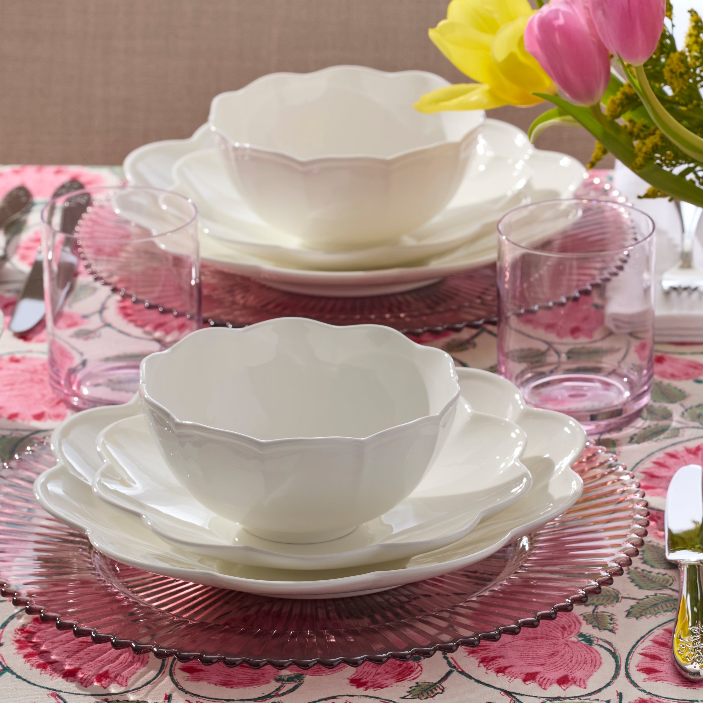 Lenox Westmore Studio 1414 Scallop Dinner Plates, Set of 6 - Image 4