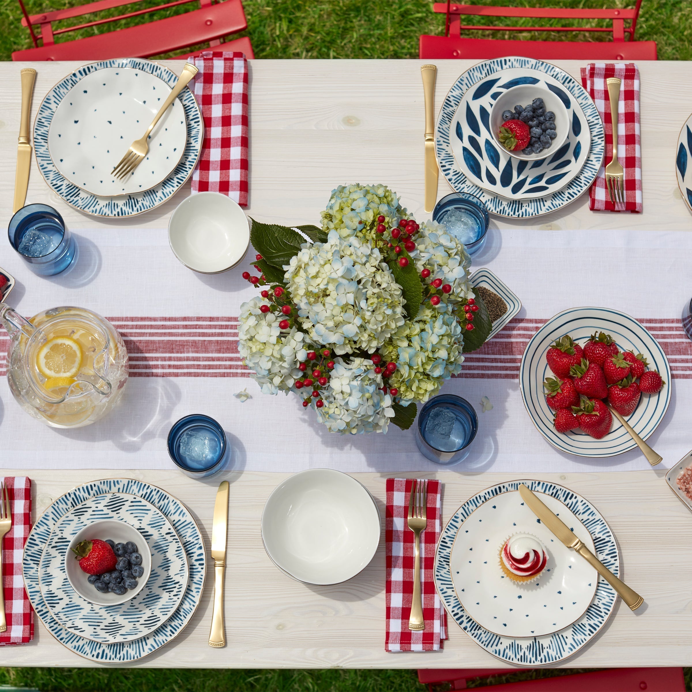 Lenox Westmore Blue Bay All-Purpose Bowls, Set of 4 - Image 3