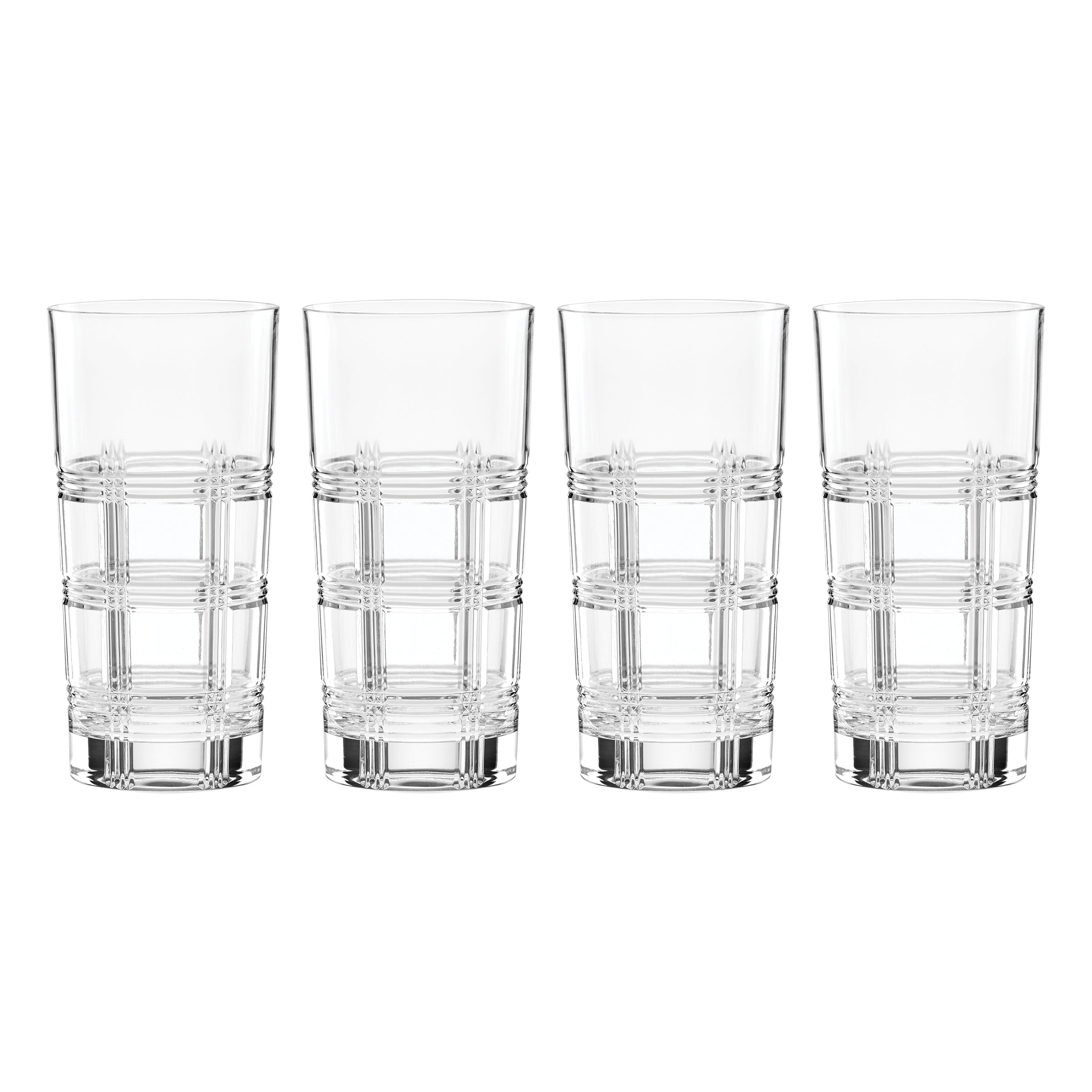 Lenox Westmore Hudson Crystal Highball Glasses, Set of 4