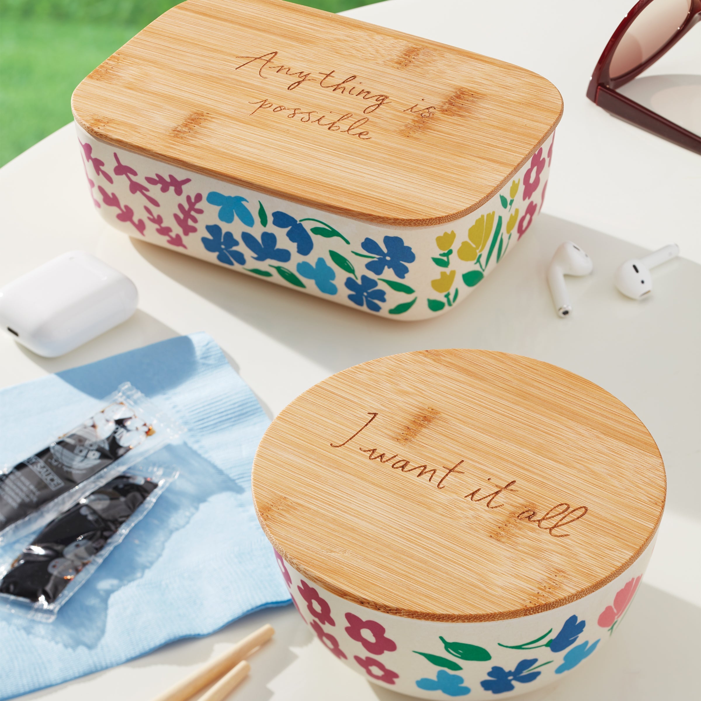 Lenox Westmore Floral Fields 2-Piece Container Set - Image 4