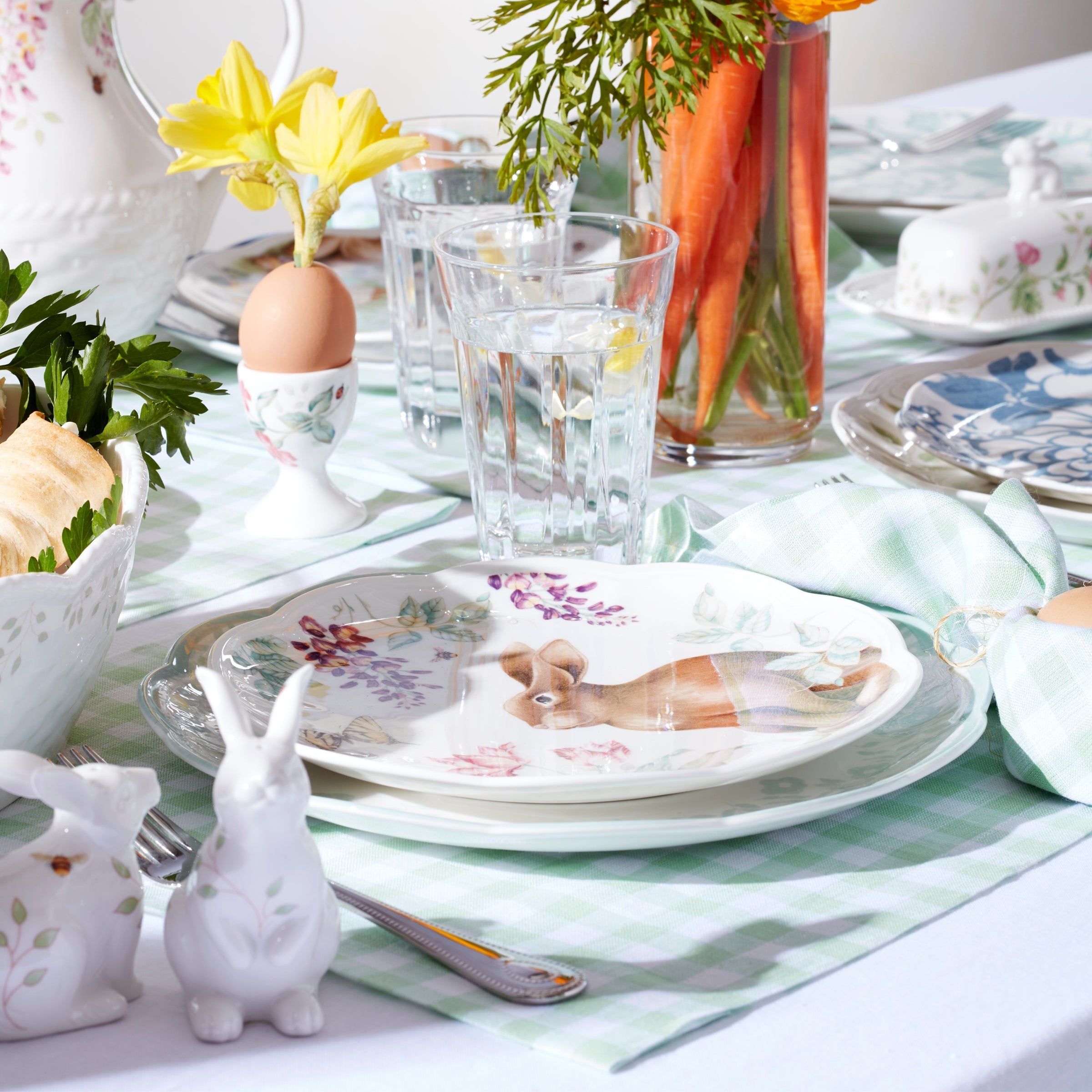 Lenox Westmore Butterfly Meadow Bunny Salt & Pepper - Image 4