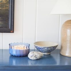 Alternative view of Lenox Westmore Ripple Peppered Indigo 12oz Candle