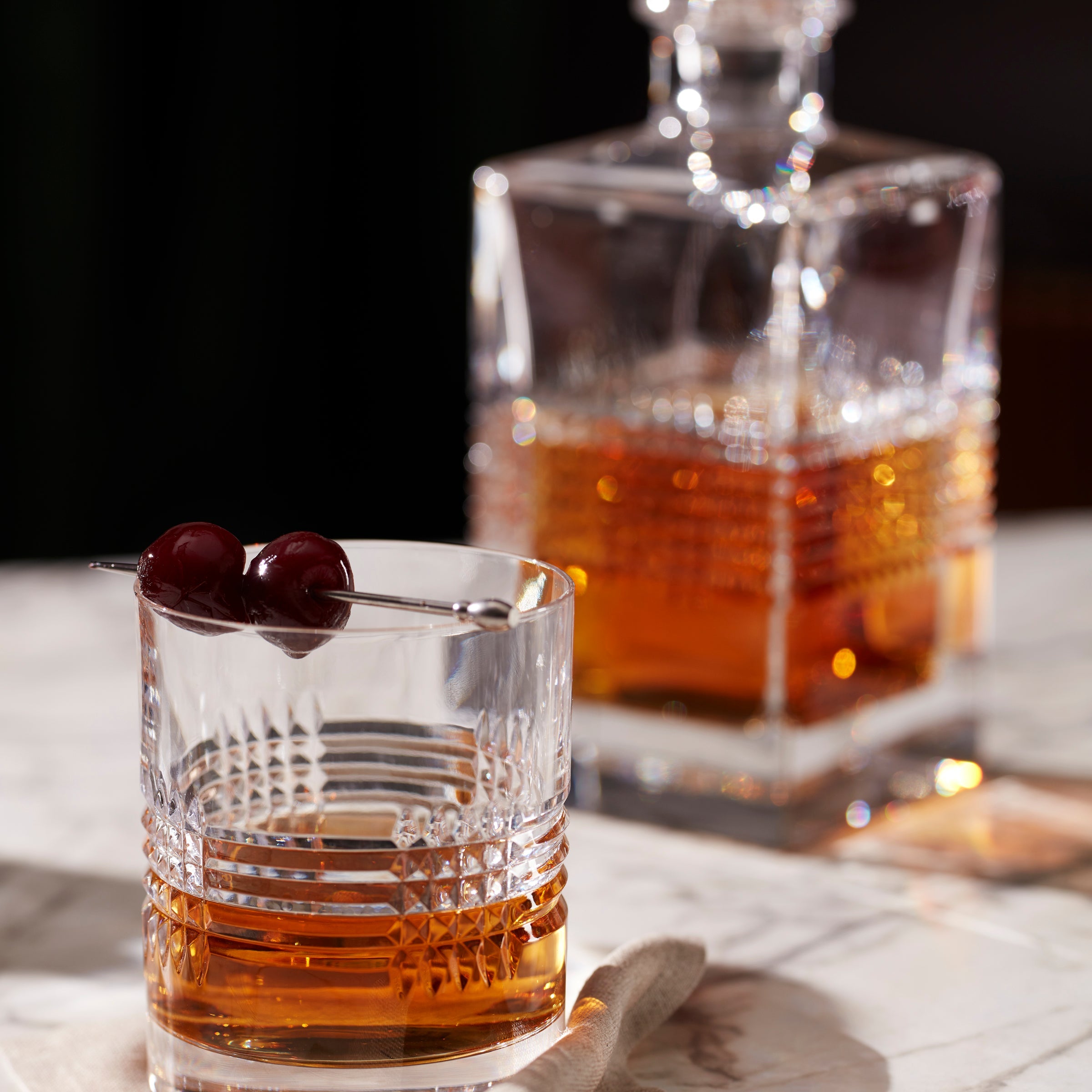 Lenox Westmore Sloane Crystsal 5-Piece Whiskey Set - Image 3