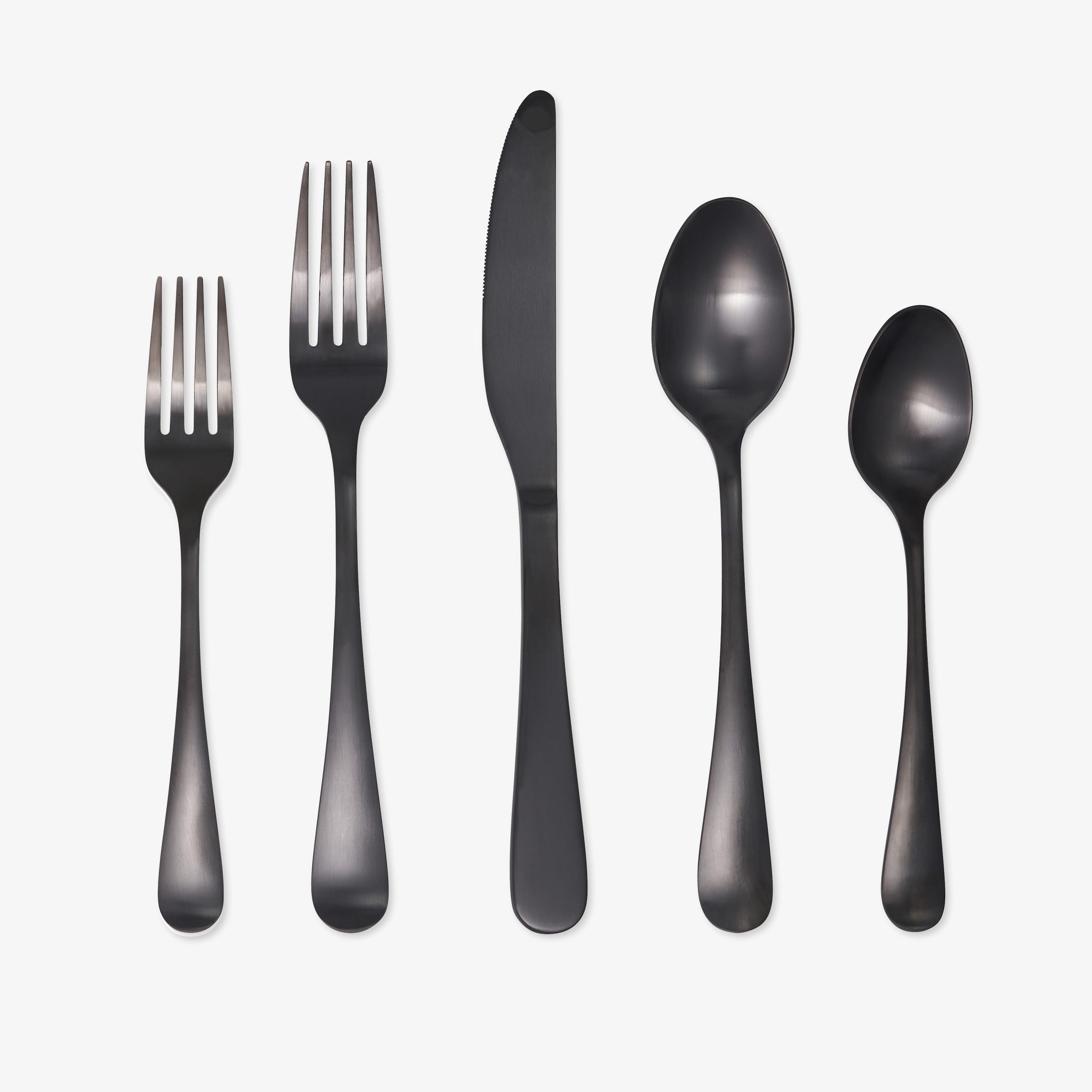 Lenox Westmore Rhiannon Black Satin 20-Piece Flatware Set - Image 3