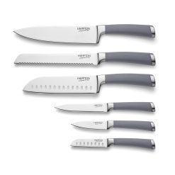 Alternative view of Lenox Westmore Beton 7-Piece Cutlery Block Set
