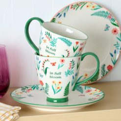 Alternative view of Lenox Westmore First Blooms Green Mugs, Set of 2