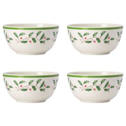 Alternative view of Lenox Westmore Holiday Melamine All-Purpose Bowls, Set of 4