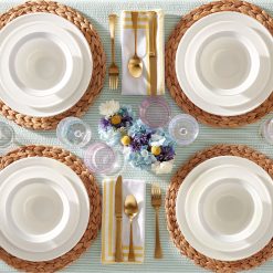 Alternative view of Lenox Westmore Studio 1414 Rimmed Dinner Plates, Set of 6