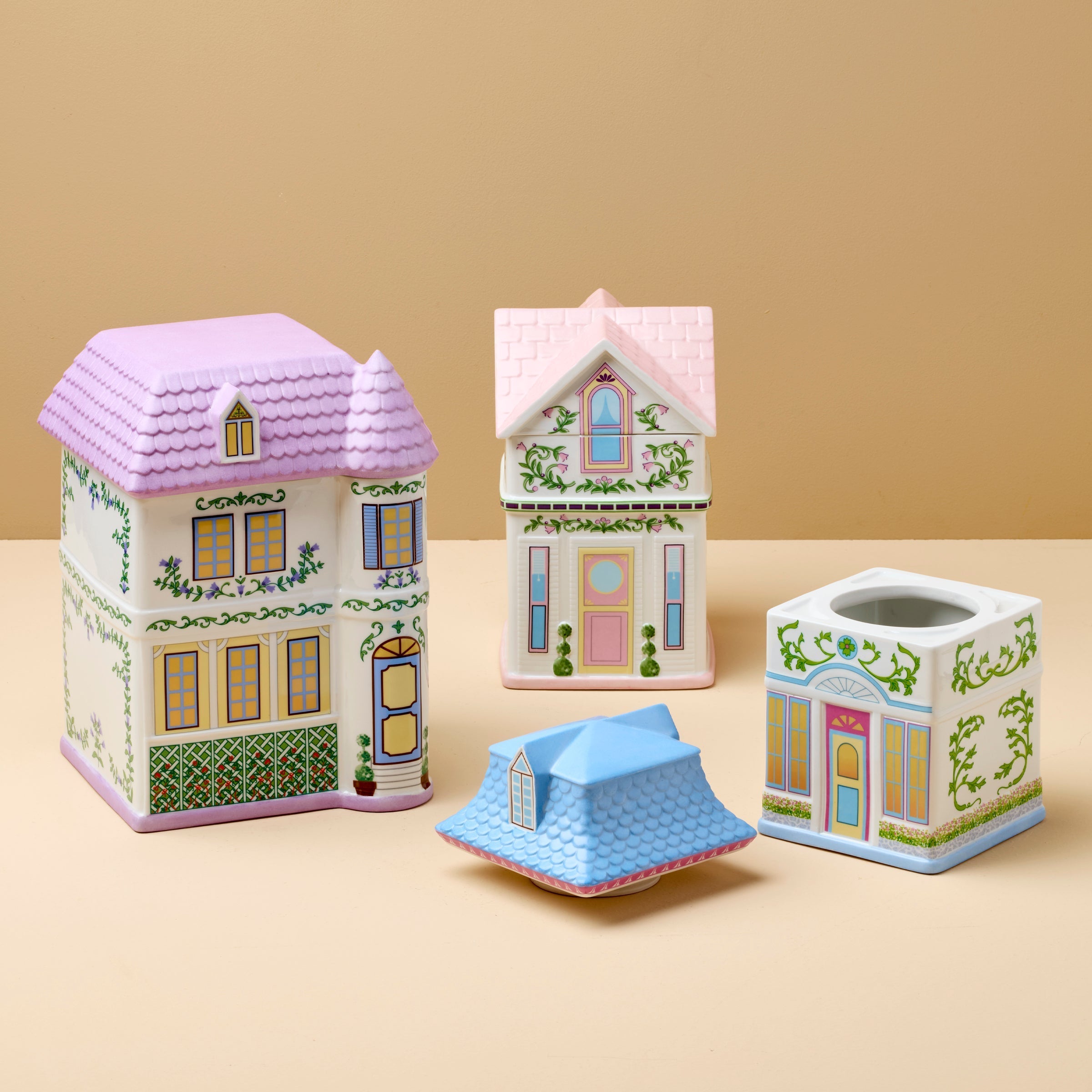 Lenox Westmore Lenox Spice Village House Canisters, Set of 3 - Image 3