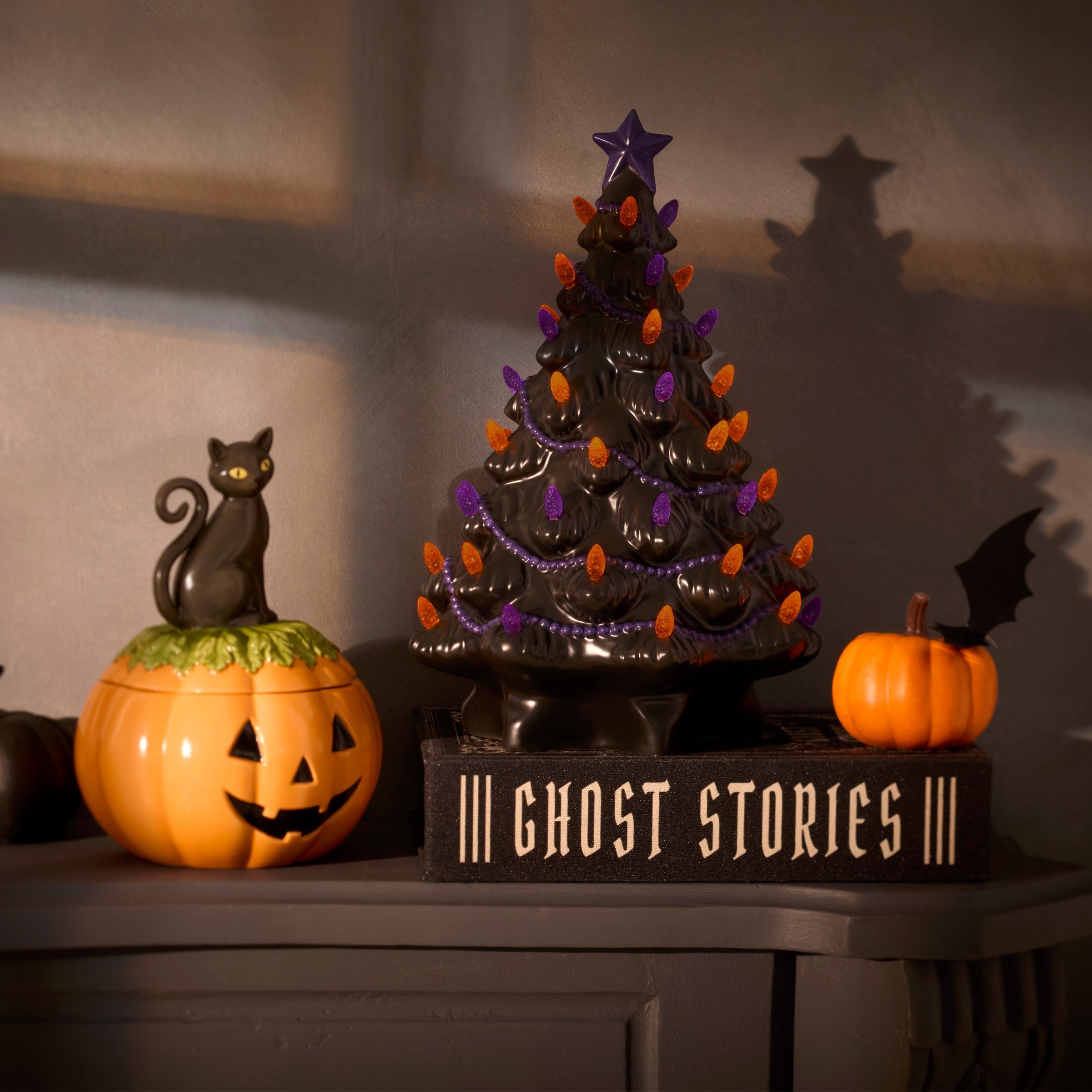 Lenox Westmore Treasured Traditions Black Lit Tree Figurine - Image 3