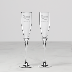 Lenox Westmore Personalized Devotion Toasting Flute, Set of 2